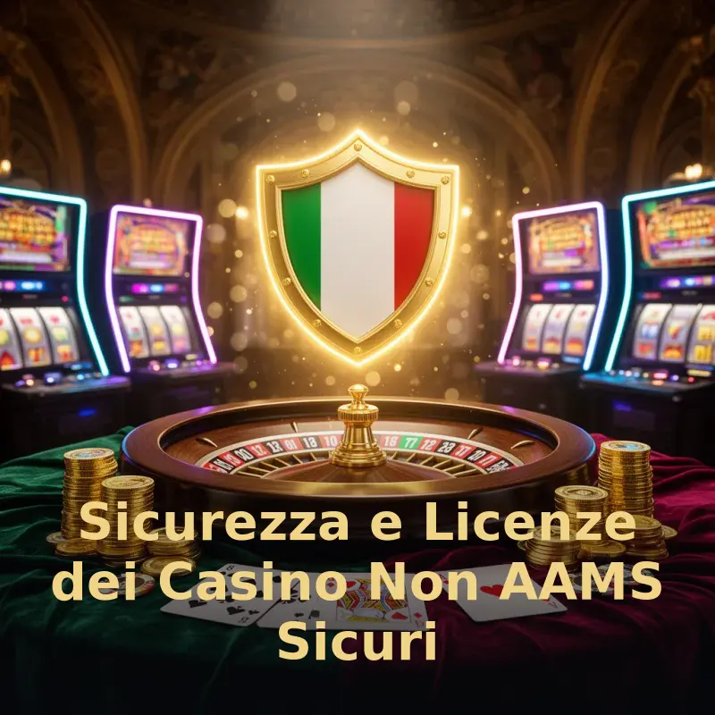 Sicurezza e Licenze dei Casino Non AAMS Sicuri